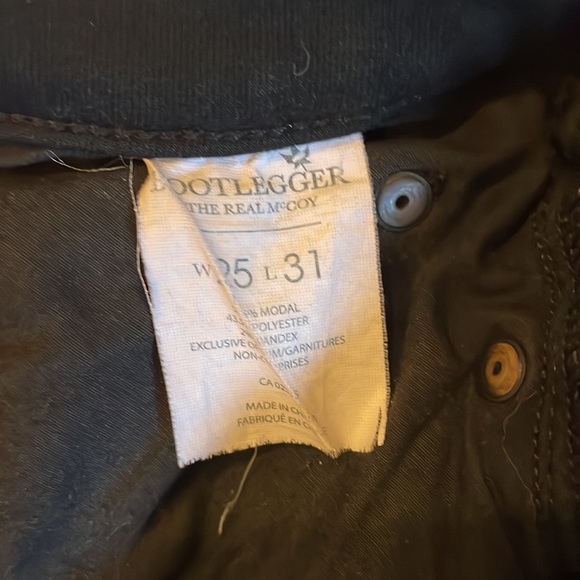 bootlegger black curvy skinny jeans 25 W 31 L - Picture 5 of 5